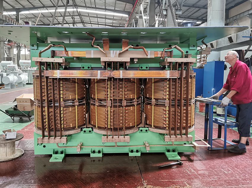 6 MVA 44kV High Voltage Traction Rectifier Transformer