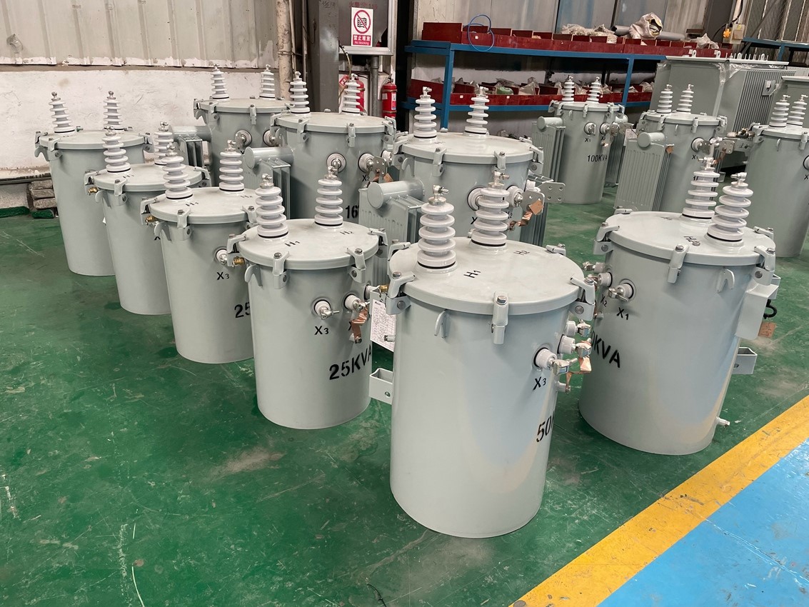 53 Units 13.8-0.12/0.24kV Single Phase Pole Mounted Transformer