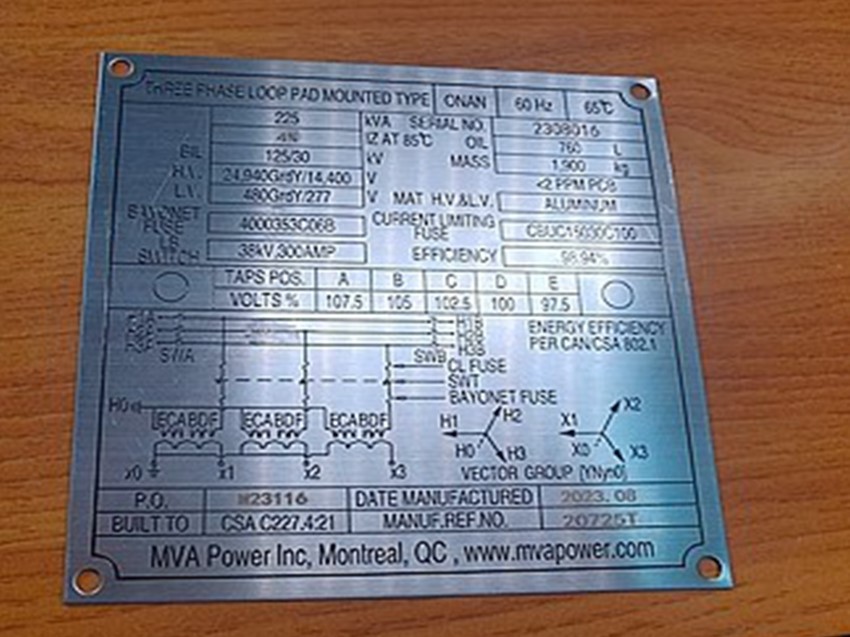 225 KVA-24.94GRDY/14.4-0.48GrdY/0.277 KV Step Down Three Phase Pad Mounted Transformer