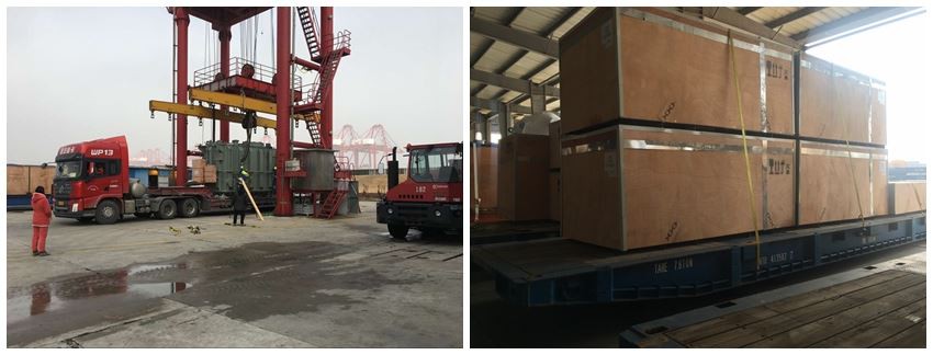 60 MVA 242KV To 10.5KV High Voltage Transmission Power Transformer In Substation