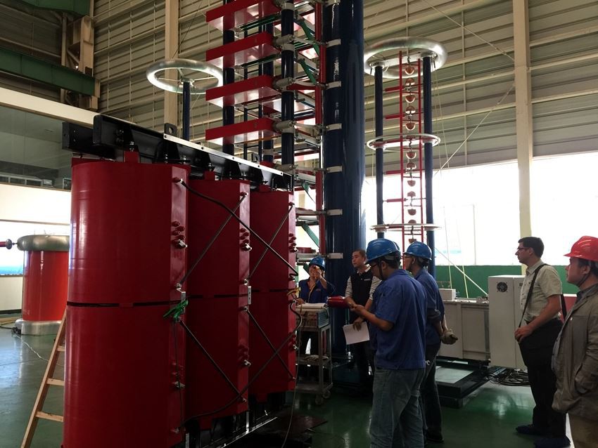 2840 KVA 12.47/0.6KV Dry Type Traction Power Rectifier Transformer