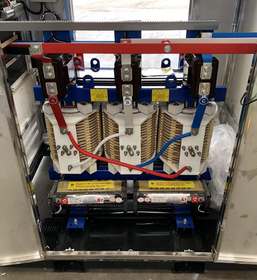 315 KVA 3.3KV To 400V VPI Open Winding Dry Type Transformer