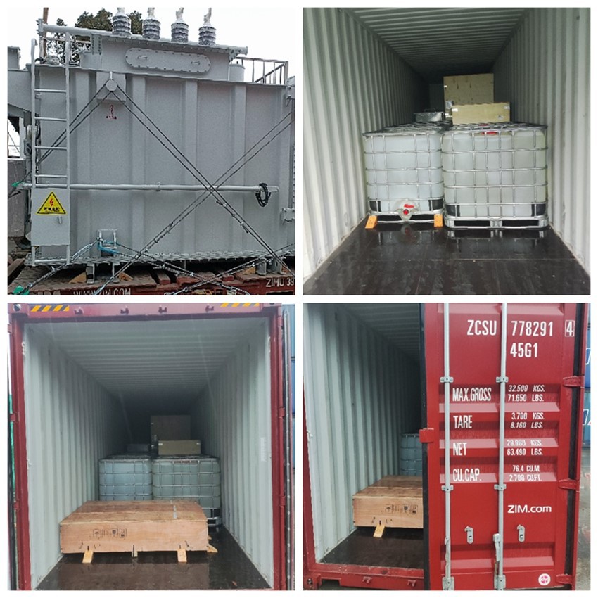 18.75MVA 66/11.55kV Three Phase Step Down Oil Immersed Power Transformer