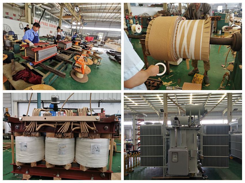 6.3 MVA ONAN Oil Immersed Power Transformer Tranfo with OLTC 33KV To 33KV