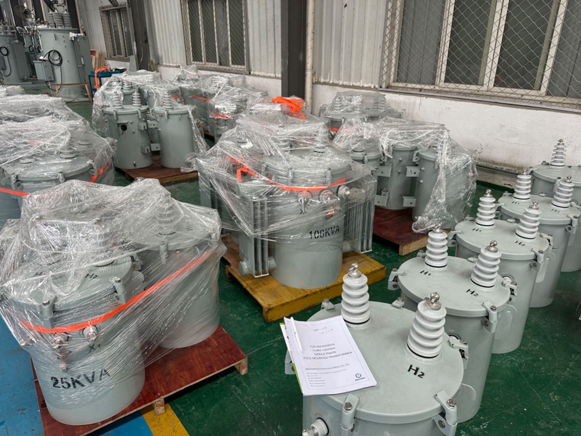 53 Units 13.8-0.12/0.24kV Single Phase Pole Mounted Transformer