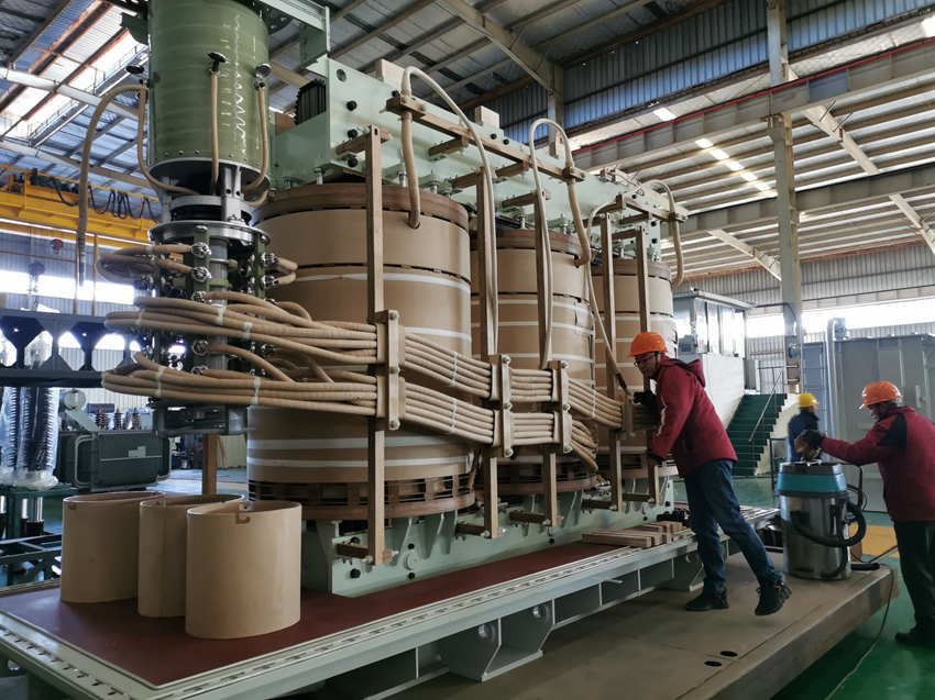 76 MVA Step Down 110 KV To 35 KV Three Phase Power Transformer With OLTC