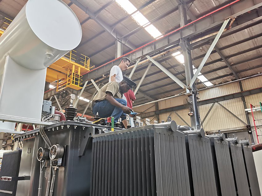 6 MVA 22 kV Oil Immersed Traction Rectifier Transformer