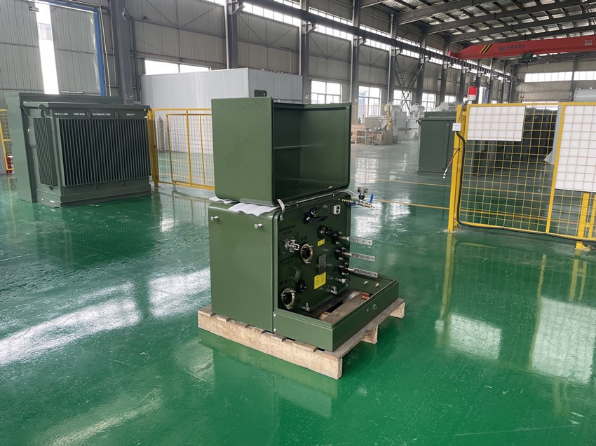 25 KVA-24GrdY/13.8-12GrdY/6.9-0.12/0.24 KV Single Phase Pad Mounted Transformer