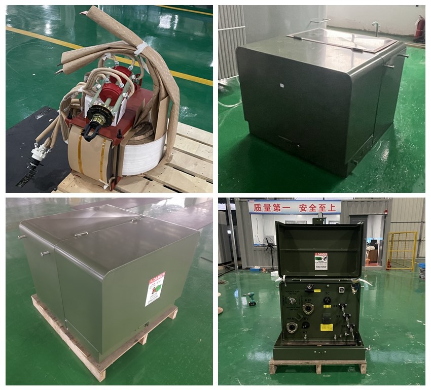 25 KVA-24GrdY/13.8-12GrdY/6.9-0.12/0.24 KV Single Phase Pad Mounted Transformer