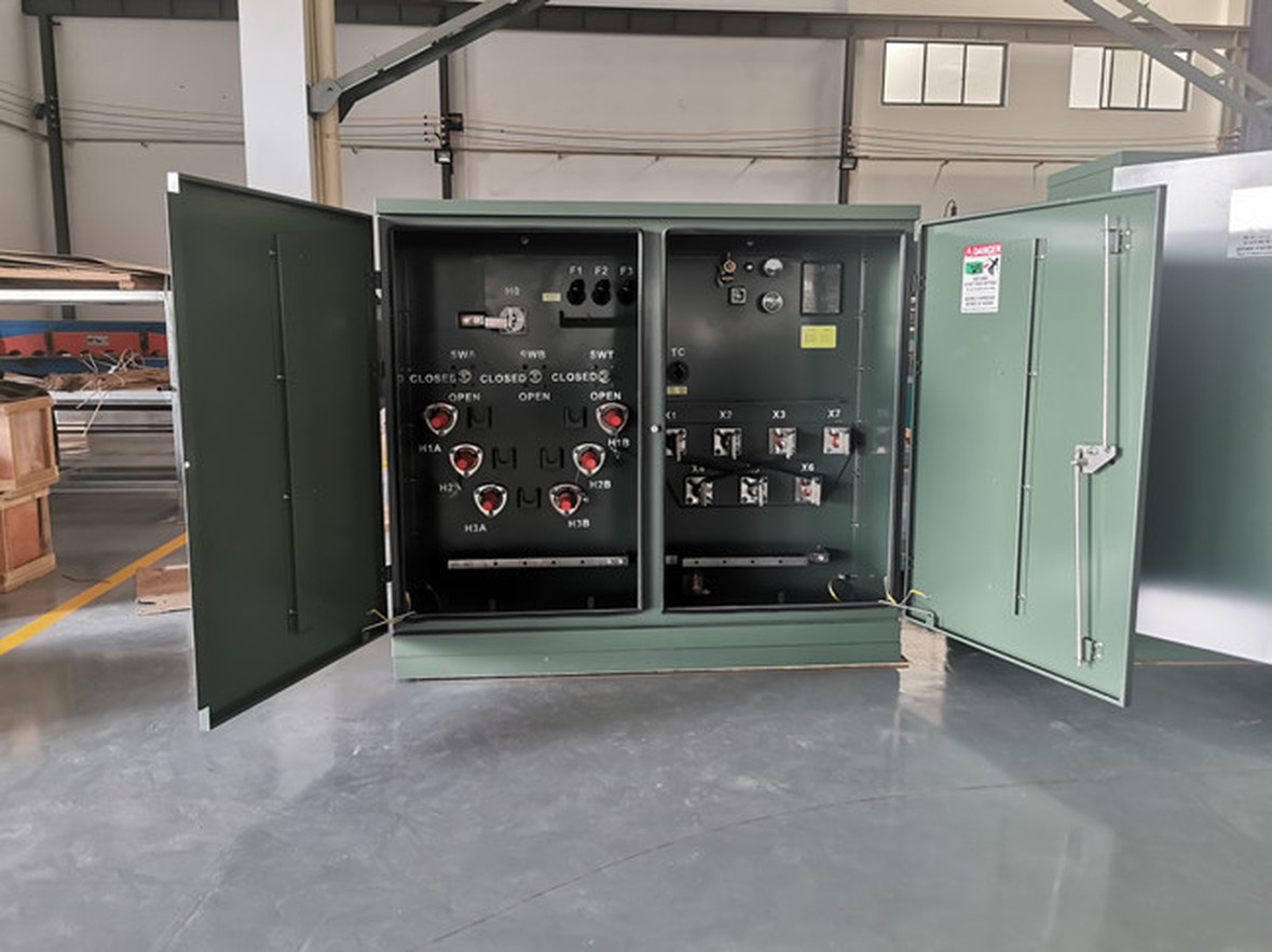 500 KVA-24GrdY/13.8-0.24/0.12 KV Three Phase Loop Type Pad Mounted Transformer