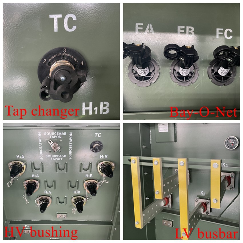 1500 KVA Pad Mounted Transformer IEEE Standards For North American Market